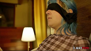 Image 3-Way Porn - 2 Cute Emo Babes are Fucked Hard by Big Cock in 3some