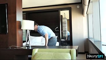 Image Nanny Pays Back Hotel Bill Using Her Wet Cunt
