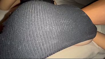 Image Lift my dress and shove it up my ass! First time fucking a young girl's perfect ass with perfect buttocks receiving anal sex - POV ANAL