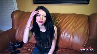 Image Petite Brunette Hannah And Blonde Olyssia BBW Rimjob Swallow Threesome Fun!