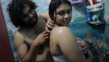 Image Horny Desi Bhabhi Enjoying in Steamy Shower