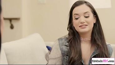 Image Lesbian stepdaughter sharing her girlfriend with her stepmom