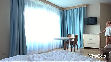 Image Sexy Blonde Sofi Jerked Off My Cock