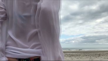 Image Honey, these people are looking at us! Public anal.