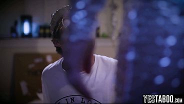 Image Big tits MILF ghost devour scientists big dick before pegging him