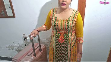 Image New Year Enjoy-Huge Ass Sister shared Room in OYO with her stepborther, She got hard fucked and Hot orgasm.