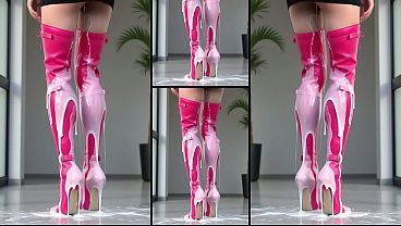 Image Hot Heels, Hot Legs, Lot of Cum