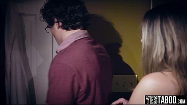 Image Sex addict busty teen stepsister convinces stepbro to pound her