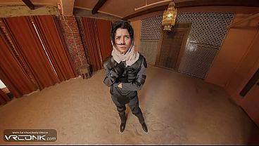 Image VR Conk: Brunette Chani In Uniform Rides Atreides' Huge Cock In Dune Cosplay Parody pt.1
