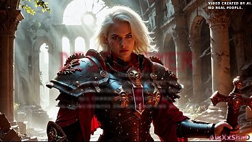 Image EPIC WARHAMMER 40K. Sex after the battle, and a pussy full of cum. (AI-Generated Video)