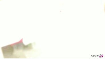 Image Frustrated Bride in white Dress and Nylon Stockings seduce to Risky Fuck at Church