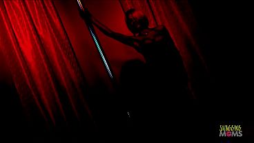 Image Strip club gets nasty as the milfs get off the podium and initiate an anal foursome with guests