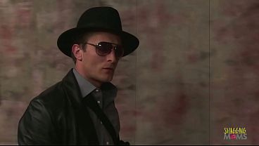 Image A busty blonde with fake tits and an amazing mature brunette fuck a guy in an abandoned house