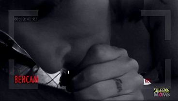 Image Gorgeous blonde milf and her cute brunette friend meet two guys and make an intense hard core orgy