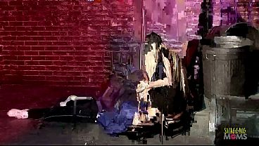 Image Suspect gets caught by the blonde milf policewoman who is aching for his big cock to thrust her