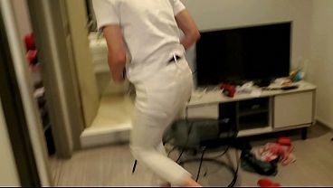 Image Stupid Cuckold play videogames while Whife fucks two friends