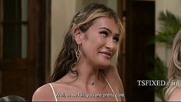 Image Done With Men, Girl Takes Ride On The Lady Train | TSFixed