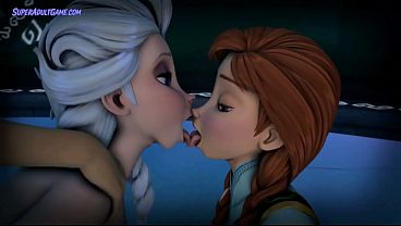 Image Frozen Sex - Anna And Elsa Shares A Big Cock - Sucking, Fucking, Creampie and much more ( 3D EXCLUSIVE Realistic Animation )