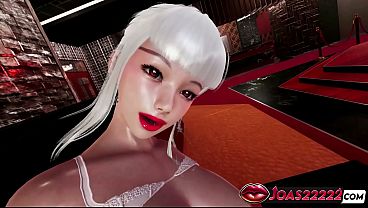 Image Sexy Anime Girl Ruby in 3D Hentai - Kissing and with Pussy Masturbation, Intense Tight Ass Licking with Moans, and Staircase Fingering of Tight Pussy Ending with a Squirt