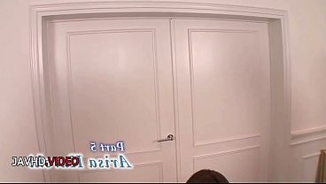 Image Gang bang Japanese milf Arisa Kuroki naughty oils herself for cumshot pleasure bikini