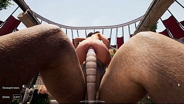 Image Lara Croft fucks a huge statue before being let into the cave. 3D Hentai Game