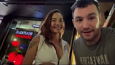 Image Sexy Latina is seduced by a stranger, he takes her home and shoves his entire cock inside her - ALLISON SWEET