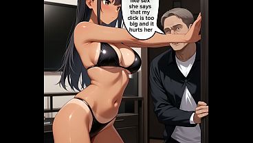 Image Unfaithful lady cheating on her husband with the neighbor while nobody is home