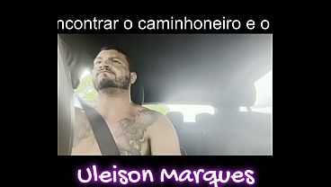 Image Na boleia com caminhoneiro e o ajudante