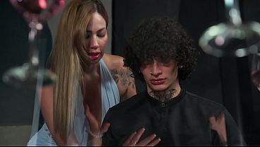 Image My boss ends up getting me into a delicious threesome with his wife after finishing a work meeting.