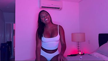 Image Curvy Ebony Enjoys A Rough Pussy Fuck! - Bartira Luz