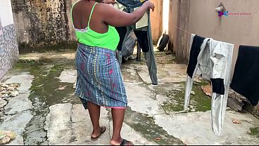 Image HOT SEXY LOCAL MAID SEDUCED HER MADAM HUSBAND ON FIRST DAY OF WORK.PLEASE SUBSCRIBE