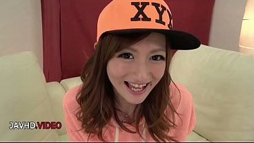 Image Fingering her wet slit Reon Otowa excites with Creampie cravings Naughty Asian babe Blowjob