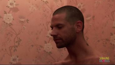 Image Bored blonde milf takes her employees in an anal threesome to receive rough double penetration and anal creampie