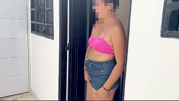 Image Sexo Lesbico de Pie Madrastra Voluptuosa E Hijastra Petite Skinny de 18 A&ntilde_os Acaba en Orgasmo Female