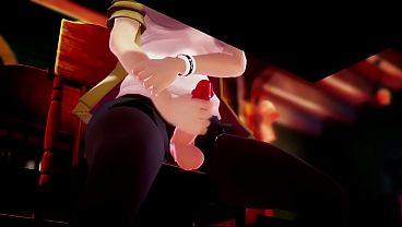 Image 【MM3077】Short Hair Girl Futa Challenge