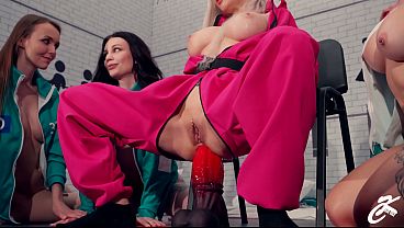 Image Huge DILDO riding - amazing ANAL experience