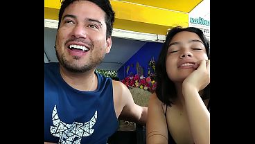 Image Post Party Conversation with Petite brunette Babe Leads to Hardcore