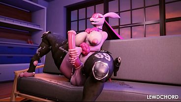 Image Futa Lovander Jerks Off Her Huge Cock