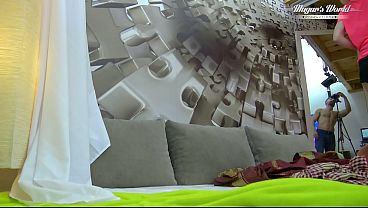 Image Behind The Scenes Of Small Titted Nesty Gets Fucked