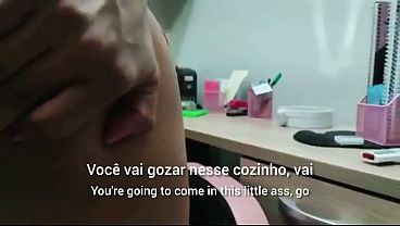 Image Between sips of her drink, she got incredibly horny and just wanted dick and to cum. I fulfilled her desires and fucked the slut in all her holes and came inside. (subtitled)