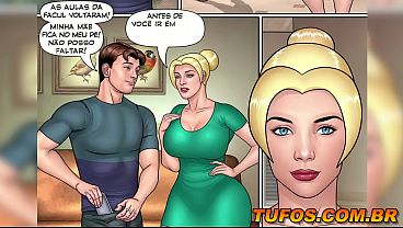 Image Tiazona bunduda surpreendeu o rapaz no banho! E o anal pegou fogo!