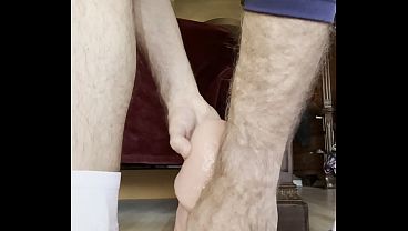 Image Large 13.5 inch circumference anal toy impales soloboy