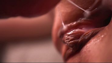 Image Doggystyle and creampie in great detail with a macro lens