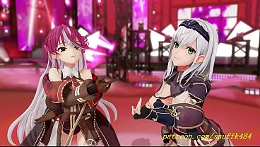 Image noVR mmd Towa Dance 3d hololive Hentai