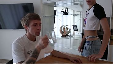 Image An invitation to tea ended in an orgy - daddy caught and fucked his stepson