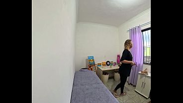 Image Female waxing with hot wax for bikini area and anus.