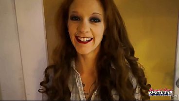 Image Busty Redhead MILF Cassie Sloppy Deepthroat Then Hard Pounding Heat!