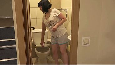 Image A hairy pussy pees in a sauna and toilet. Lots of urine in this amateur fetish compilation.