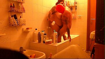 Image Fuck shower boobs