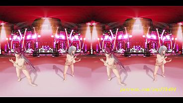 Image VR180 mmd NoeMari nude Dance 3d hololive Hentai